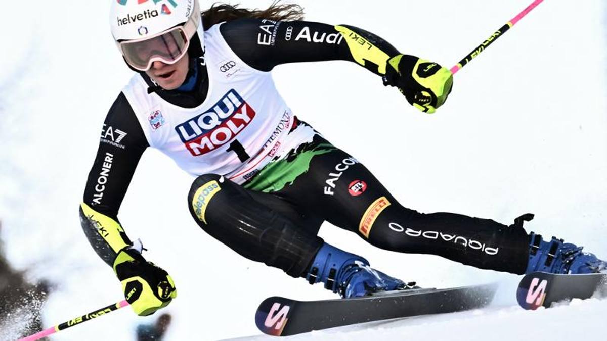 Skiing, Cup in Sestriere: first giant heat in Vlhova, Bassino second