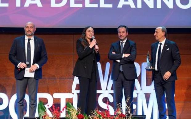 Da sinistra, Davide Tizzano, Stella Paoletti, Teodoro Lonfernini, Gian Primo Giardi. 