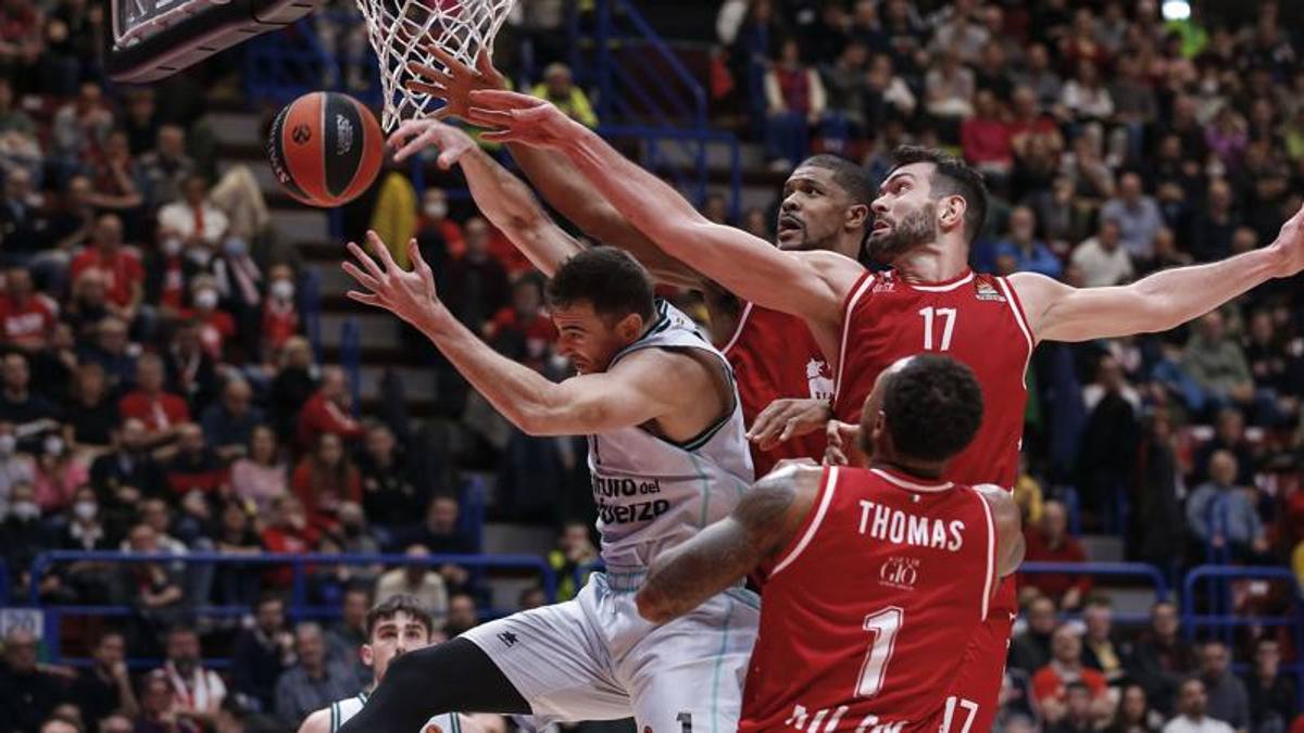 Euroleague, Olimpia beats Valencia 90-79