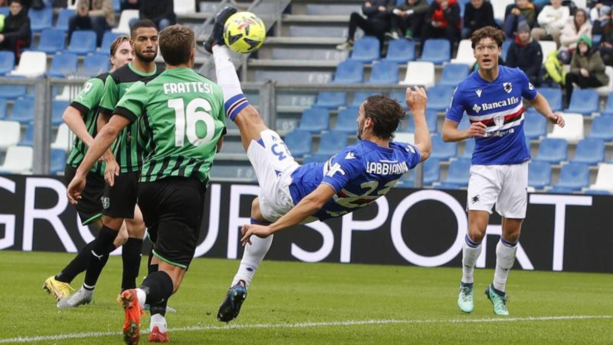 Sassuolo-Sampdoria 1-2, Gol Di Gabbiadini, Augello E Berardi - La ...