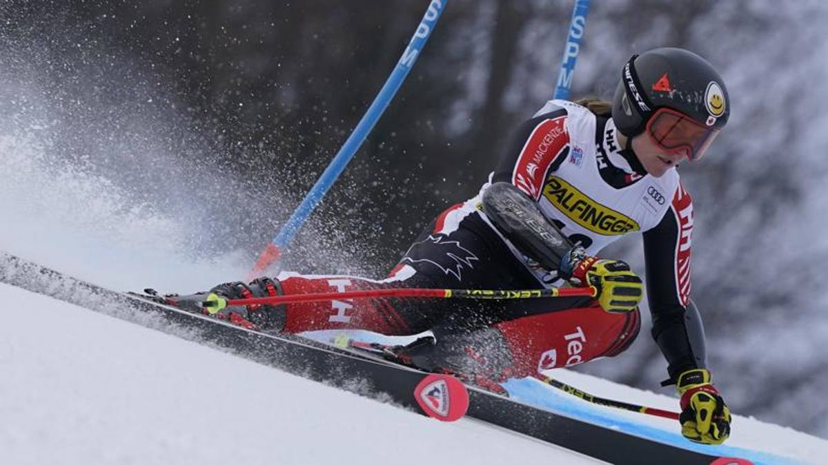 Ski, female giant in Kranjska Gora: after the first heat Grenier in the lead, Brignone third