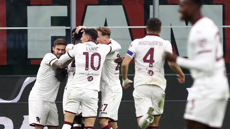 Milan-Torino 0-1: Adopo gol nel secondo supplementare