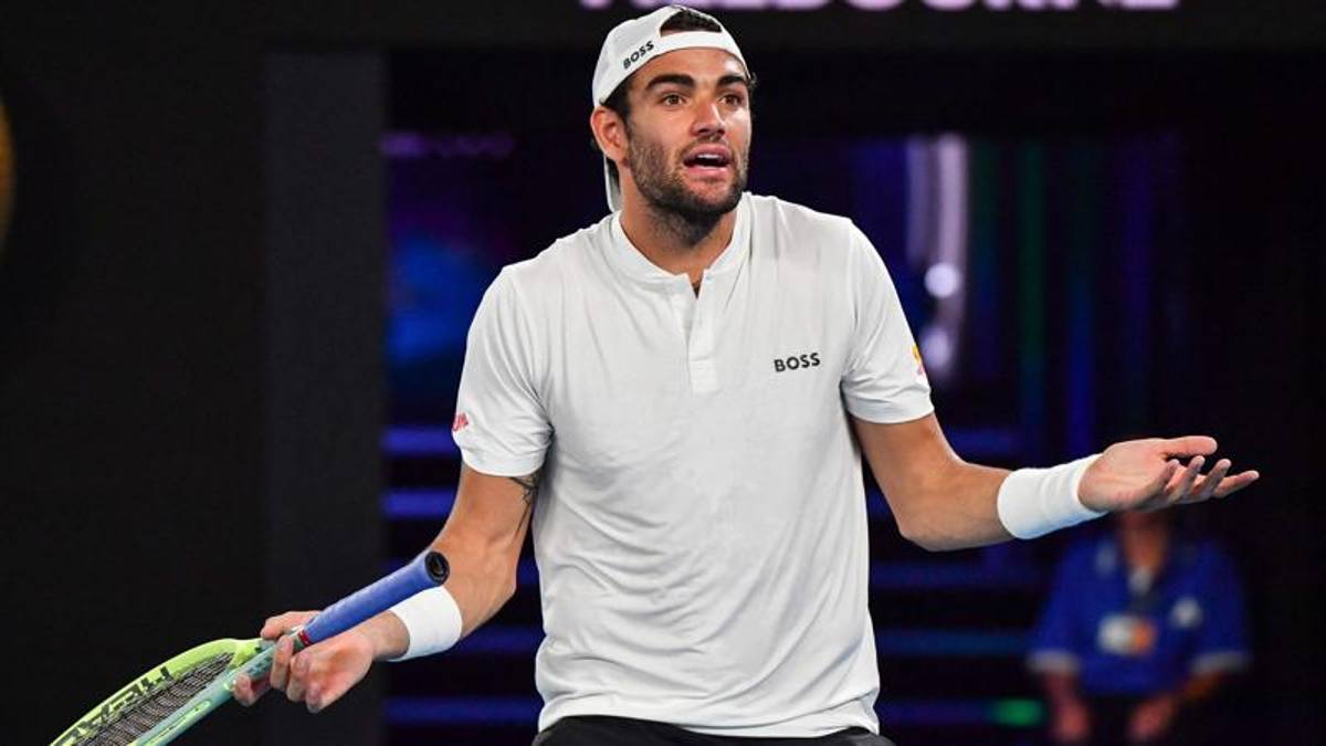 Berrettini-Murray va 0-2 en el Abierto de Australia Berrettini-Murray va 0-2 en el Abierto de Australia