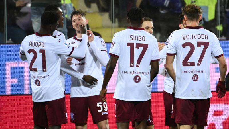 Fiorentina-Torino 0-1: gol di Miranchuk