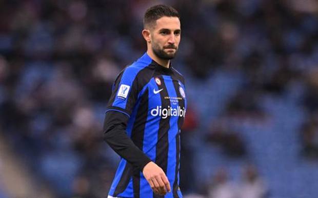 Roberto Gagliardini, 28 anni, centrocampista dell'Inter. Getty Images