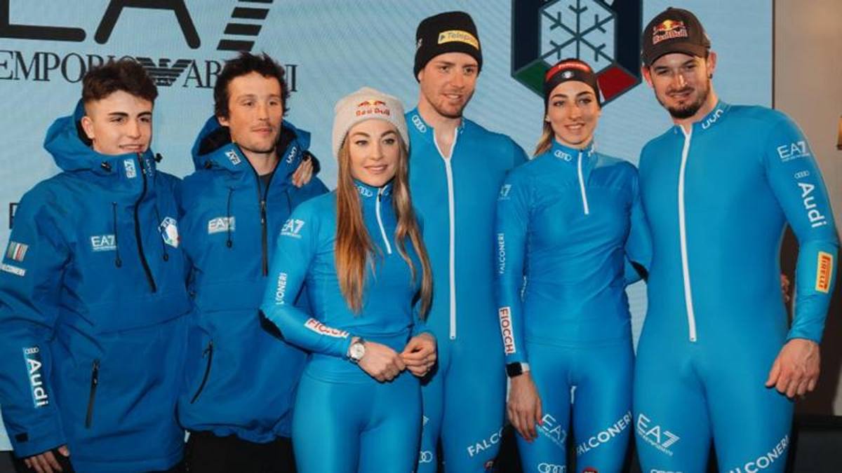 Sport invernali, le nuove divise dell'Italia per i Mondiali di sci
