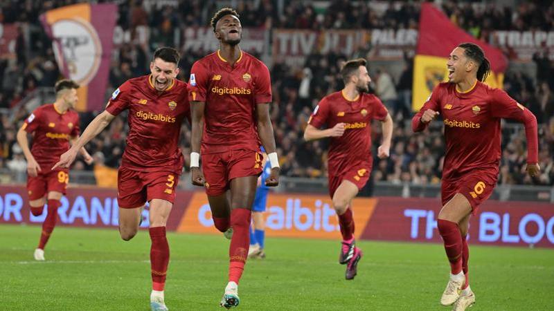Roma-Empoli 2-0: gol di Ibanez, Abraham