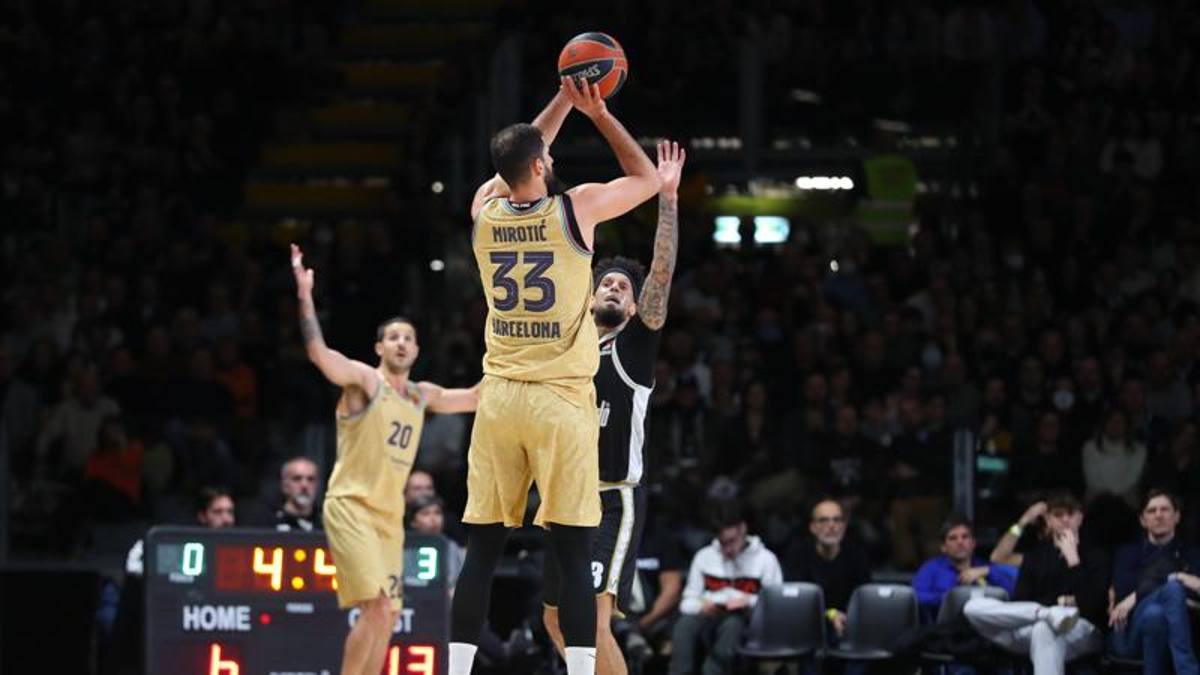 Basketball, Euroleague.  Virtus Bologna-Barcelona 75-92