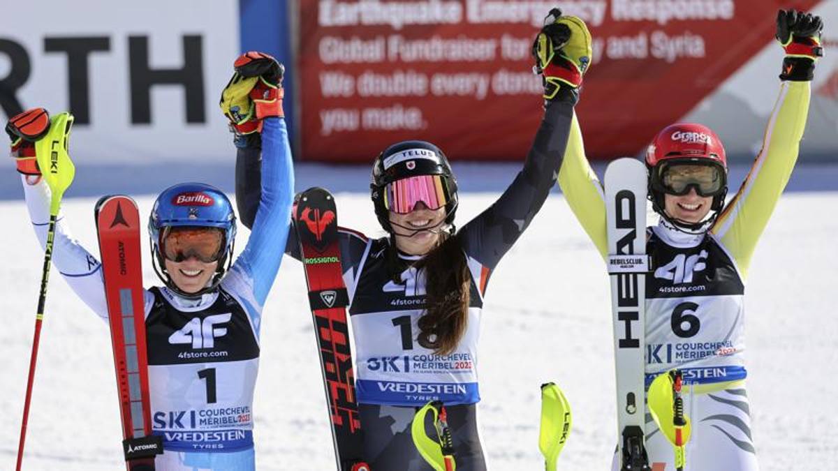 Mondiali sci slalom, oro alla StGermain, argento Shiffrin, Della Mea