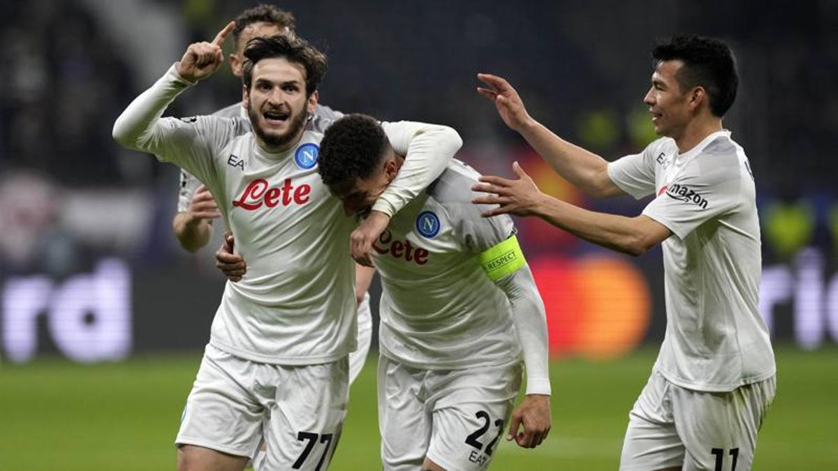 Eintracht-Naples 0-2: goals from Osimhen and Di Lorenzo |  Champions League final result