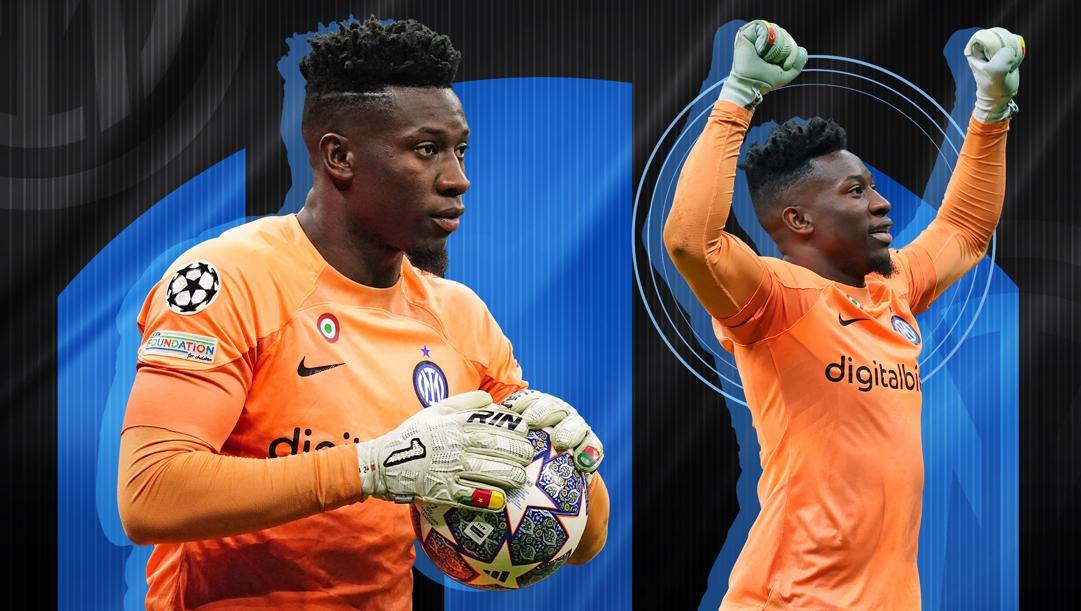 André Onana, 26 anni, portiere dell'Inter 