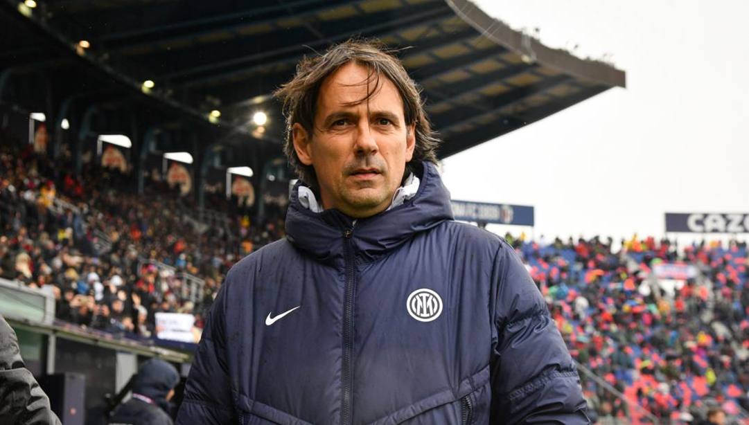 Simone Inzaghi, 46 anni, è alla seconda stagione alla guida dell'Inter 