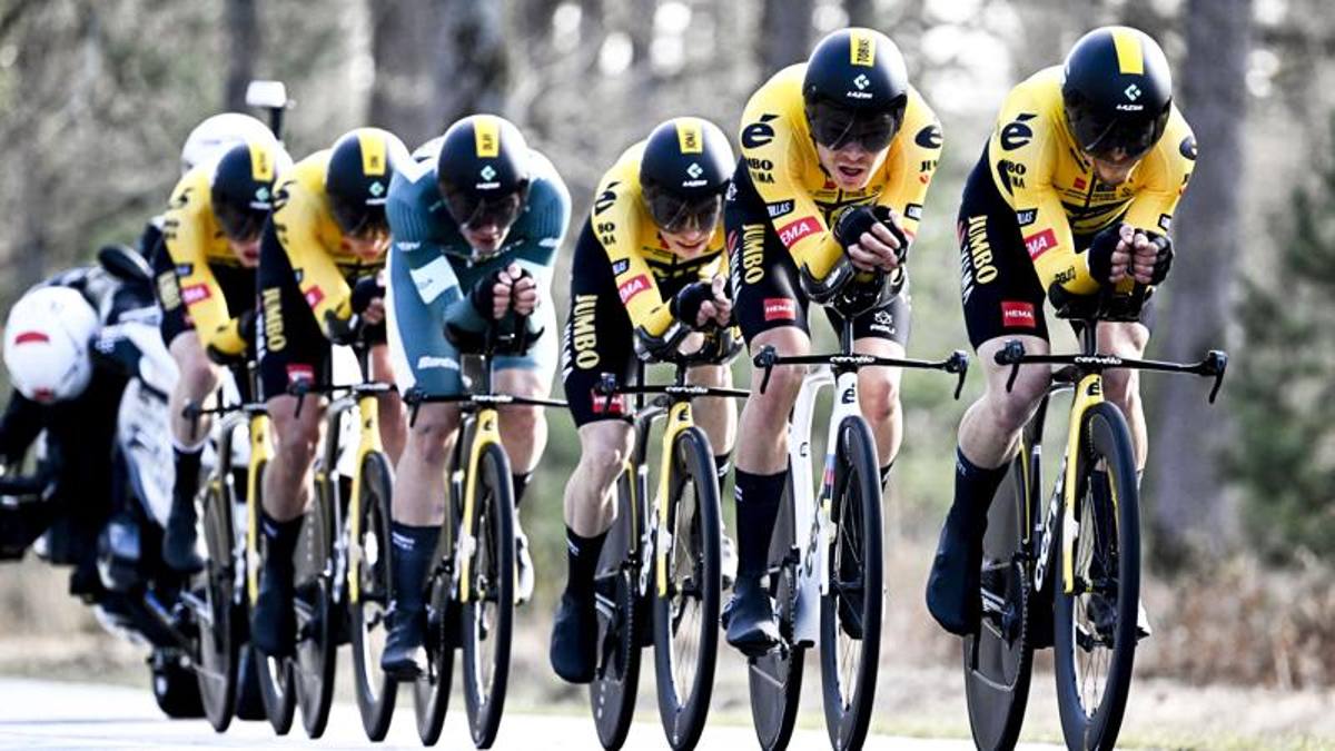 Cycling, Paris-Nice: Team time trial at Vingegaard’s Jumbo.  Magnus Kurt is a new boss