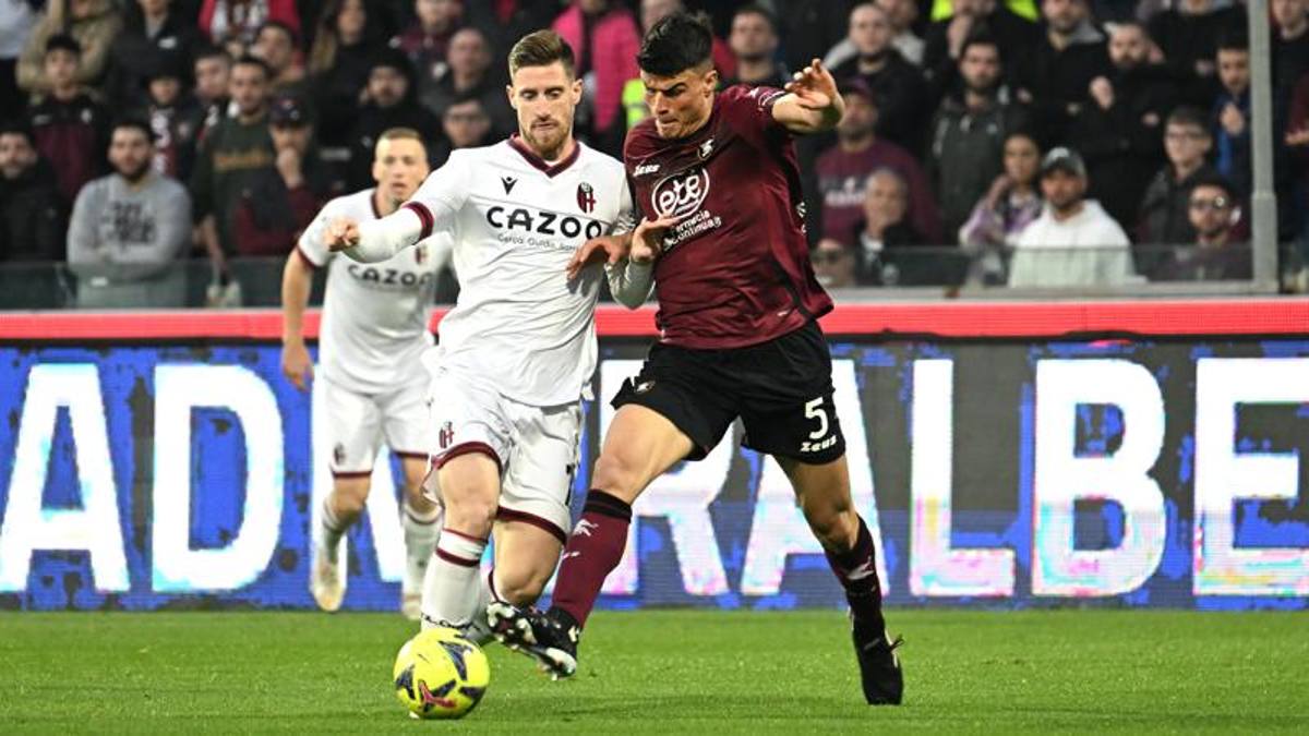 SalernitanaBologna, le pagelle Candreva top, 6,5; Kyriakopoulos