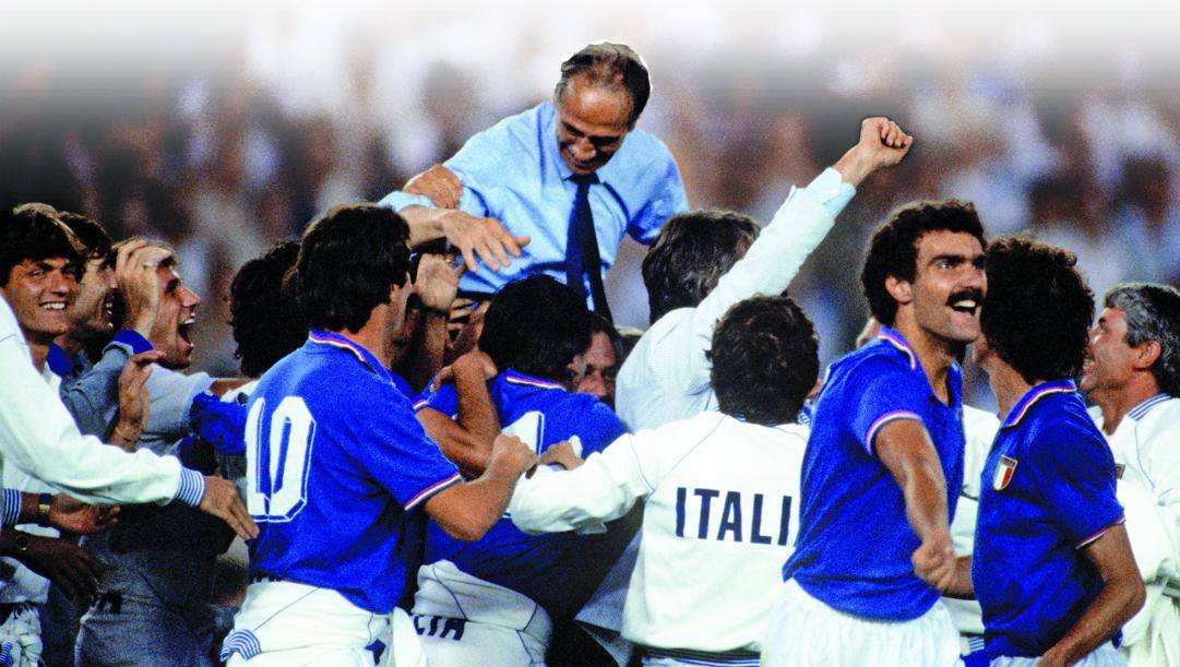 Un'immagine dell'Italia campione del mondo '82 tratta dal docufilm "Il viaggio degli eroi" 