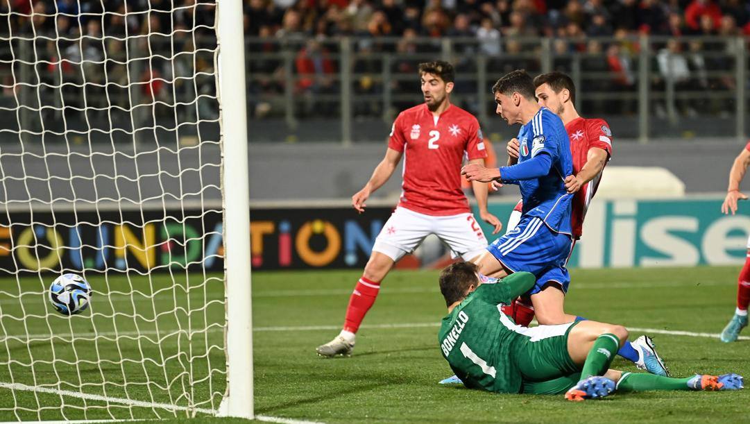 Il gol di Matteo Pessina. Getty Images 