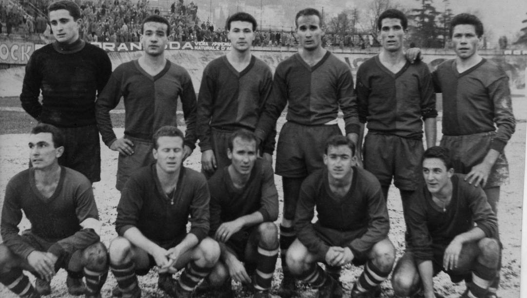 La Samb del primo periodo in B, seconda metà degli anni Cinquanta. Archivio Rcs 