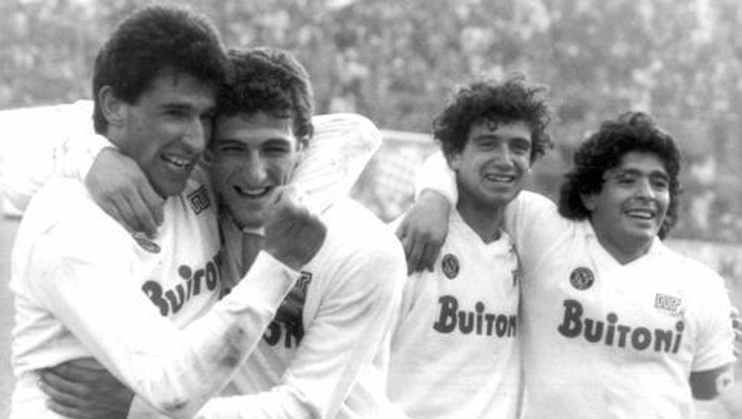 Bagni, Ferrara, Romano e Maradona ai tempi del Napoli d'oro  