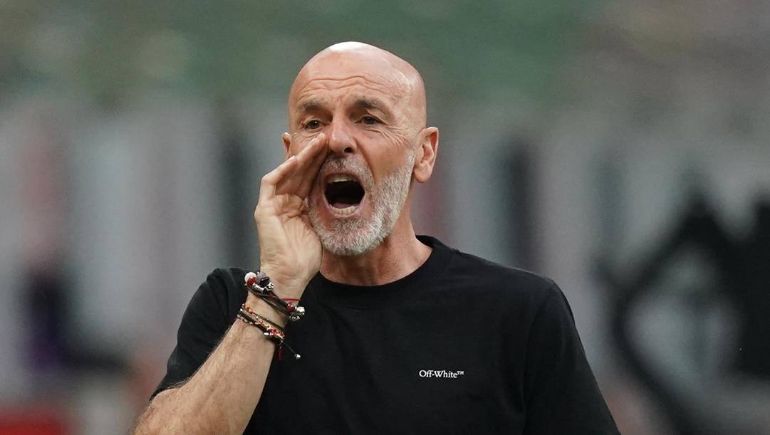 Stefano Pioli. LaPresse 