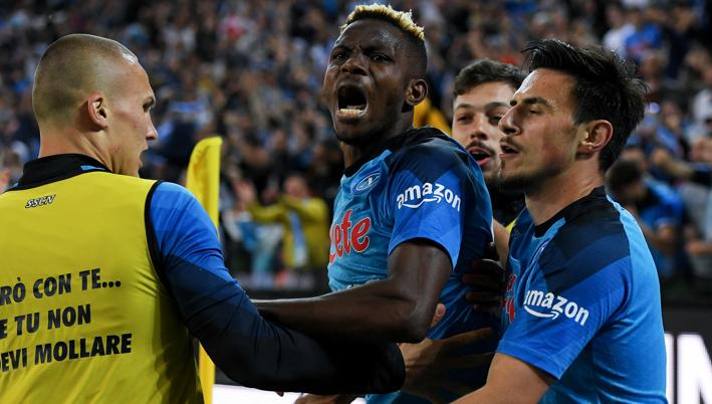 Festa Napoli al Maradona. LaPresse