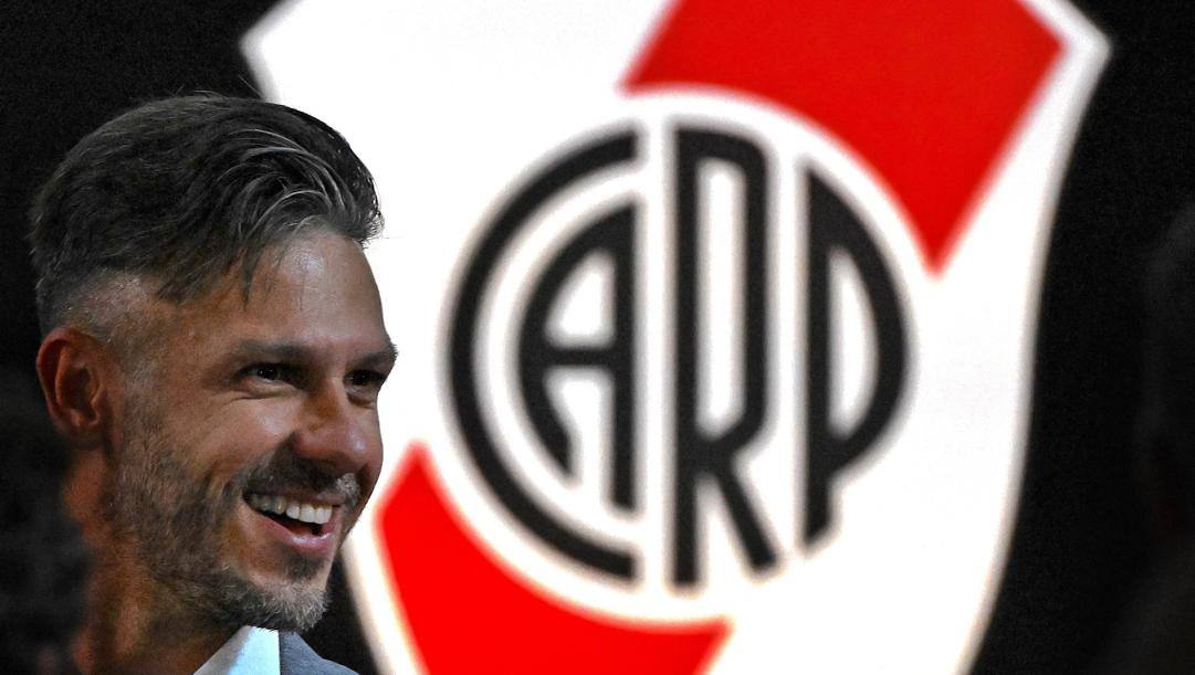 Martin Demichelis, tecnico del River Plate. Afp 