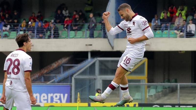 Verona-Torino 0-1, il gol di Vlasic regala l’ottavo posto ai granata