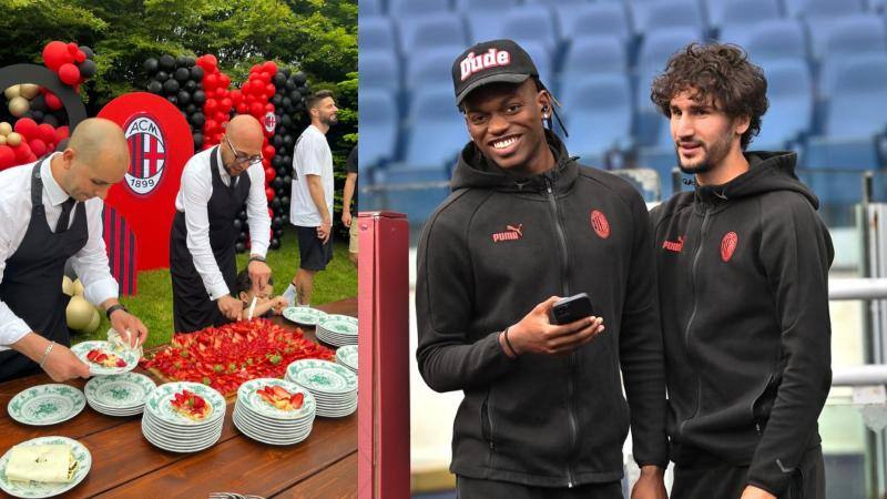 Milan,  Adli invita i compagni a pranzo in vista della gara con la Juve