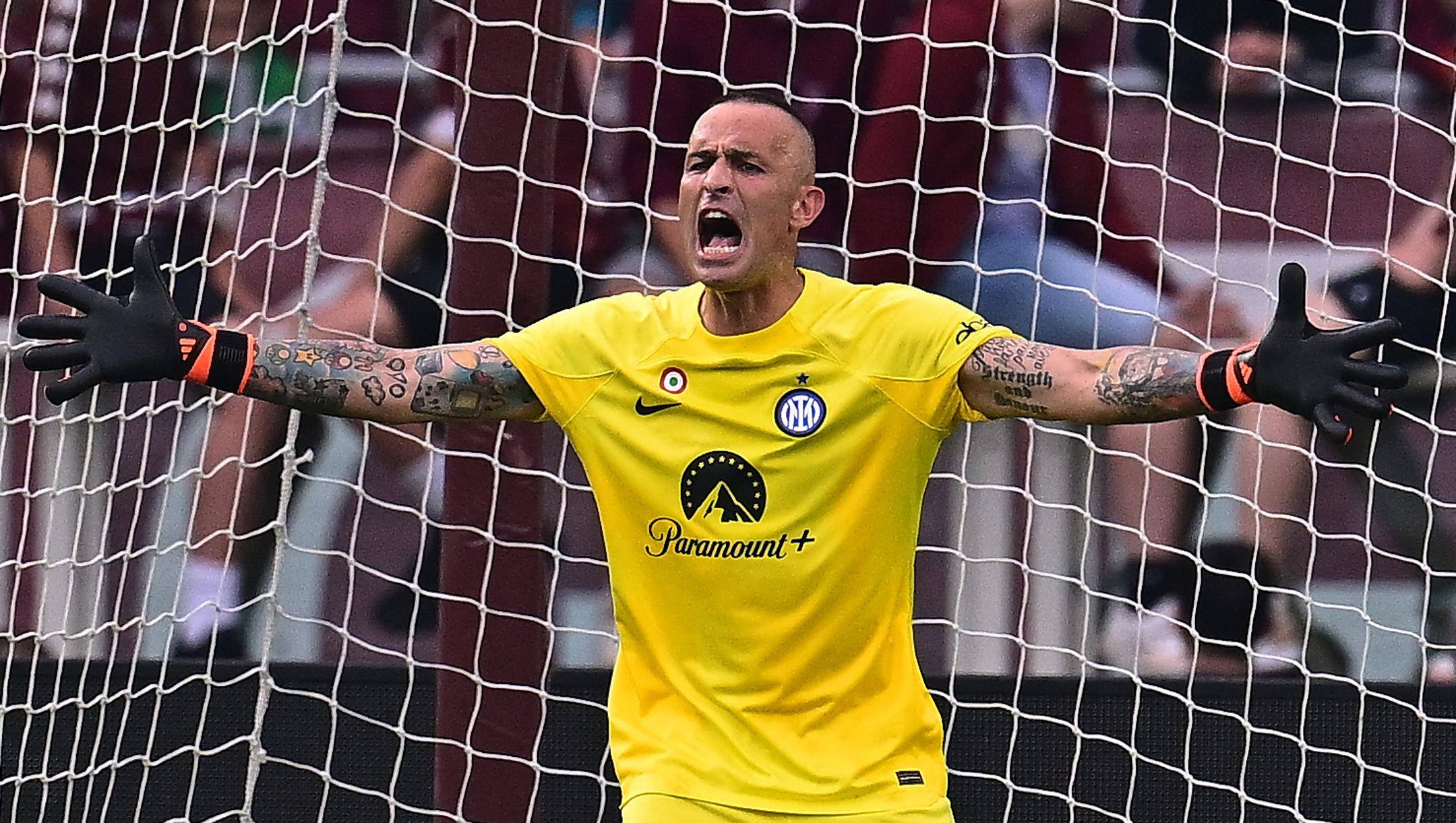 Alex Cordaz, 40 anni, terzo portiere dell'Inter. Getty Images 