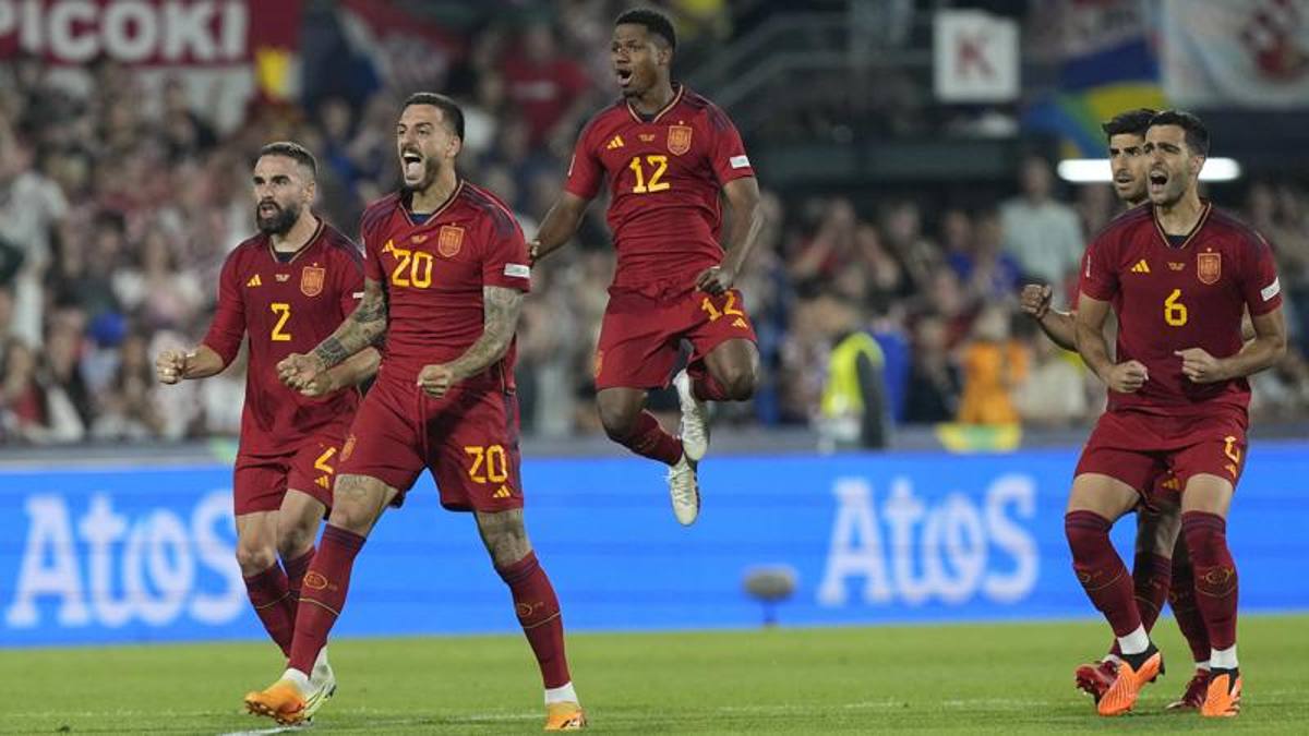 Nations League, Spain beat Croatia on penalties and win the title