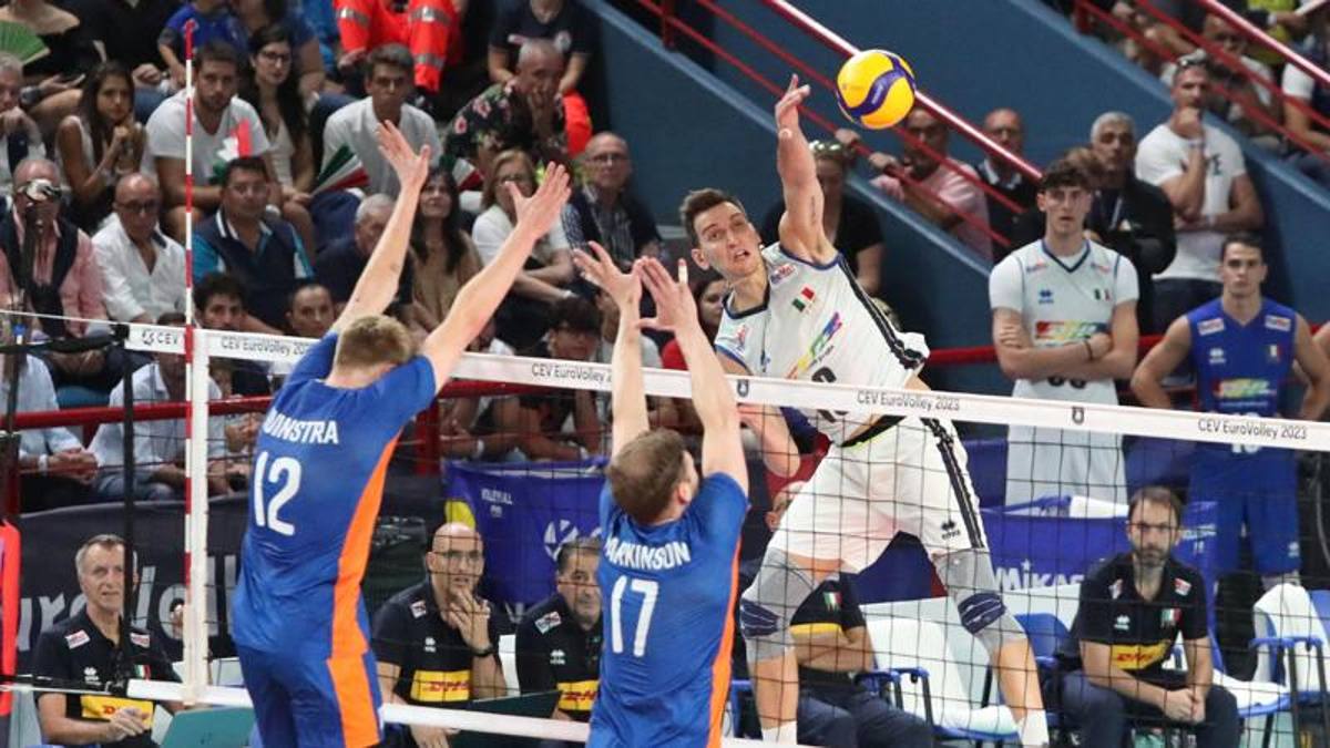 Volleyball: European Championship, Italy beats Holland in the tiebreak and is in the semi-final with France