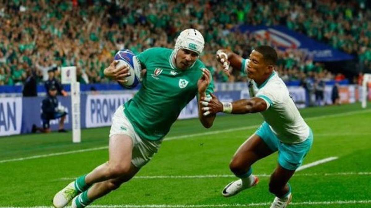Rugby World Cup, Ireland beats South Africa 13-8 and takes first place