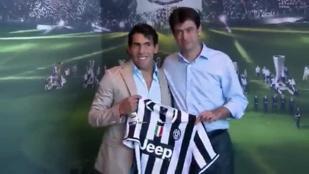 Juve, Tevez orgoglioso con la maglia numero 10