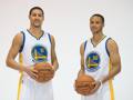 Klay Thompson e Steph Curry, gli Splash Brothers di Golden State. Reuters