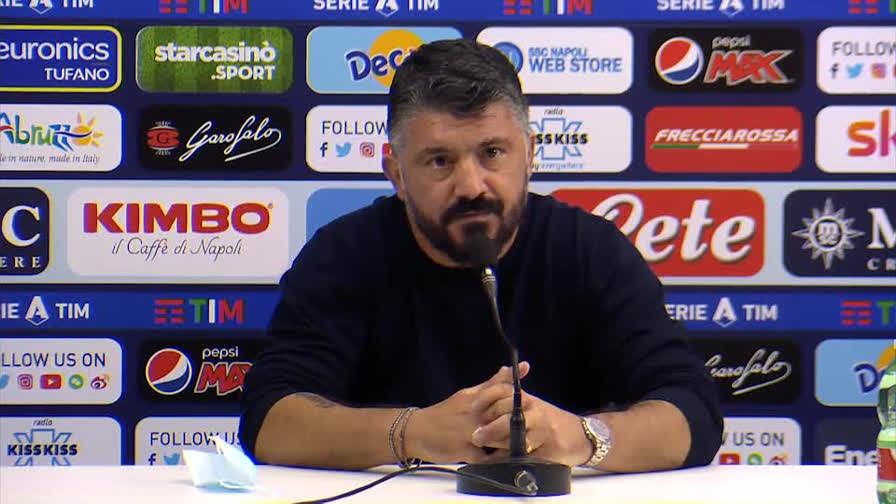 Gattuso: "Milan superiore al Napoli? Assolutamente no"