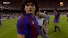 I cross in rovesciata, le serpentine... Ricordi Maradona al Barça?