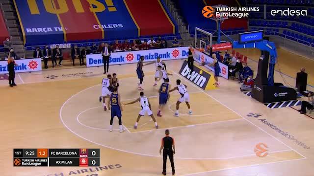 Delaney & Co. illudono, nell'ultimo quarto il Barça è dominante