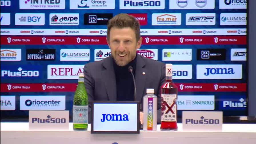 Di Francesco preoccupato: "Se penso al Milan mi metto le mani nei capelli..."