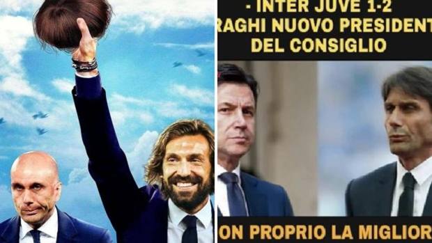 Video Coppa Italia Inter Juve Le Reazioni Dei Social Video Gazzetta It