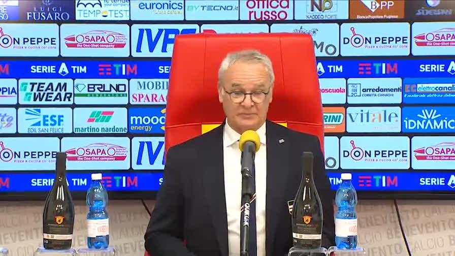 Ranieri: "Se non puoi vincere va bene anche un punto"