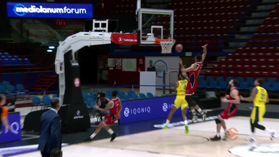 VIDEO Eurolega, AX Olimpia Milano-Fenerbahçe 92-100: highlights