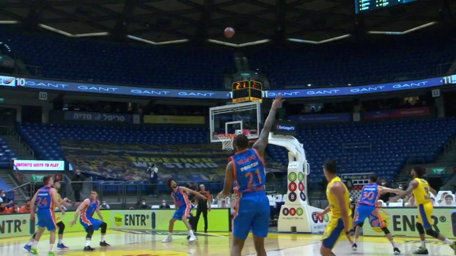 Dorsey guida il Maccabi: il Valencia cade nel finale