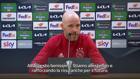Ten Hag: "L'eliminazione non sarebbe un fallimento"