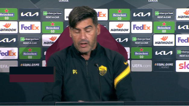 Fonseca e la domanda su Mourinho: "Farà un gran lavoro a Roma"