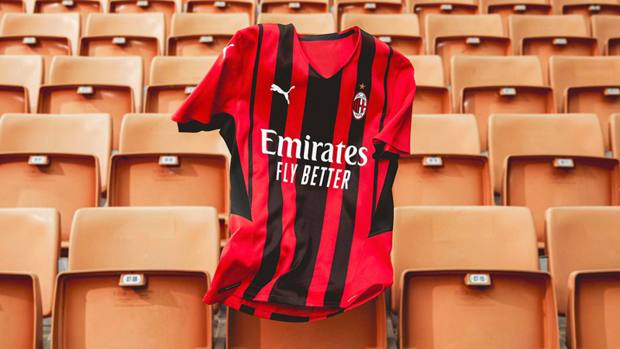la nuova maglia del milan