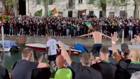 Venezia, che festa! I calciatori si tuffano nel Canale e i tifosi esplodono
