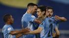 L'Uruguay vince "all'italiana": fallo su Nandez, segna Cavani su rigore