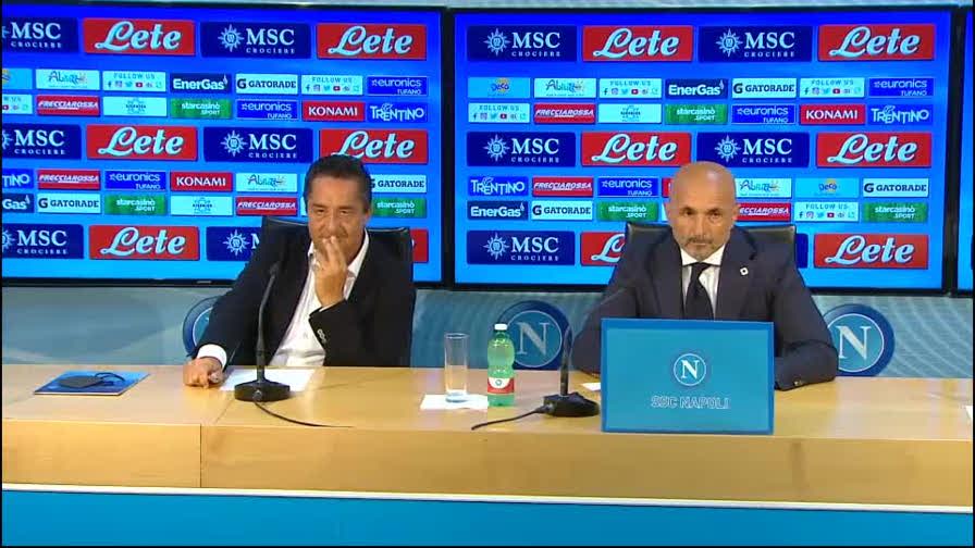 Spalletti scherza coi giornalisti: "Chi è il più cattivo di voi?"