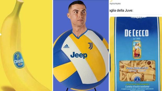 Juventus, la terza maglia manda in tilt i social: Ronaldo diventa- Video  Gazzetta.it