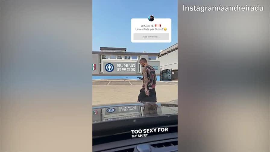 Brozovic, come ti vesti? Radu lo prende in giro. E Ranocchia...