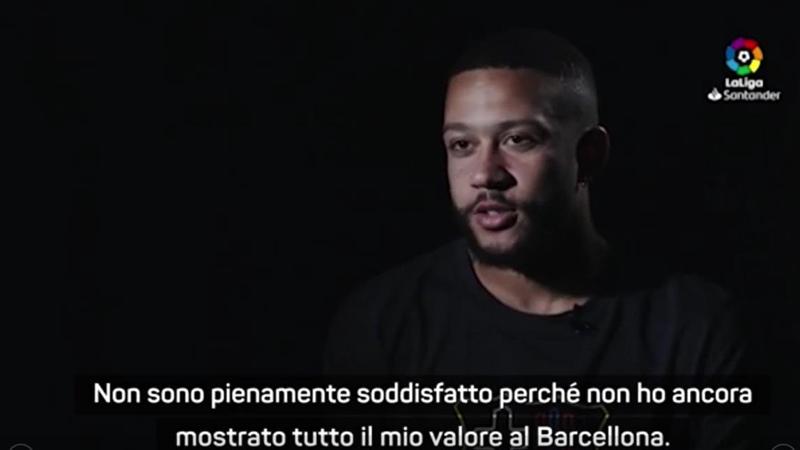 VIDEO Depay: ''Barcellona, non ho ancora mostrato il mio valore''- Video  